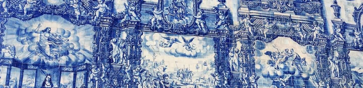 Igreja do Carmo azulejo mural, Porto